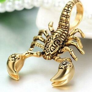 Fashion Jewelry scorpion pendant necklace, unisex New